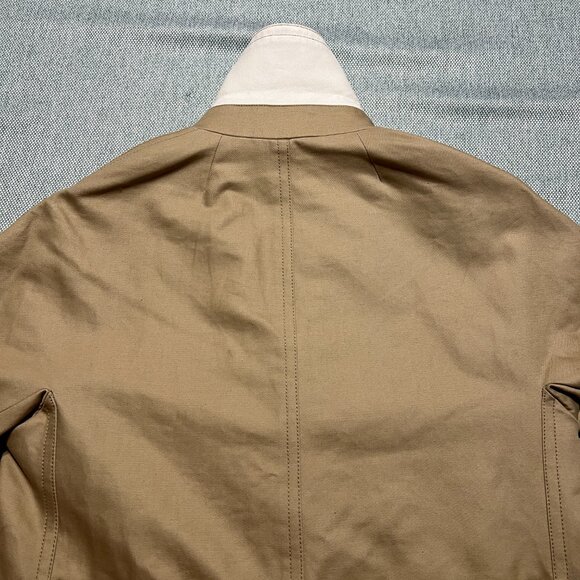 J CREW BONDED COTTON JACKET (PETITE) size 4P -Read It Runs Big - Picture 4 of 14